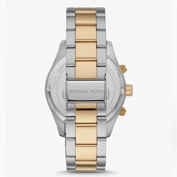 Michael Kors Layton Gold and Silver Chronograph Watch MK8784 - Picture 3 of 7